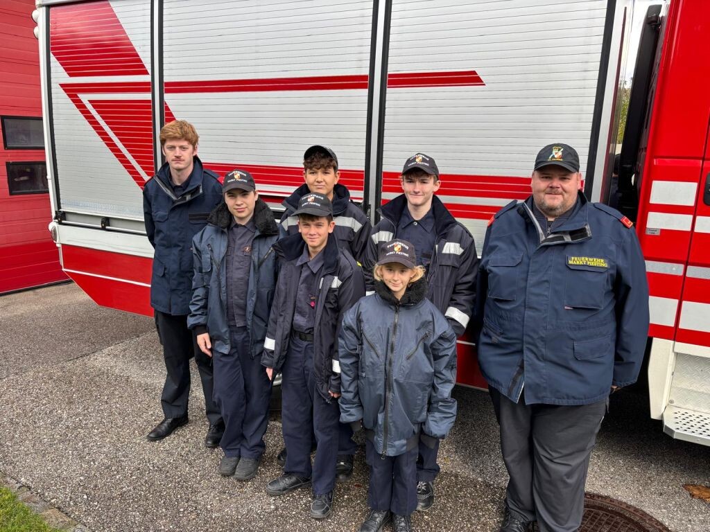 Fertigkeitsabzeichen „Feuerwehrtechnik“ in Brunn an der Pitten