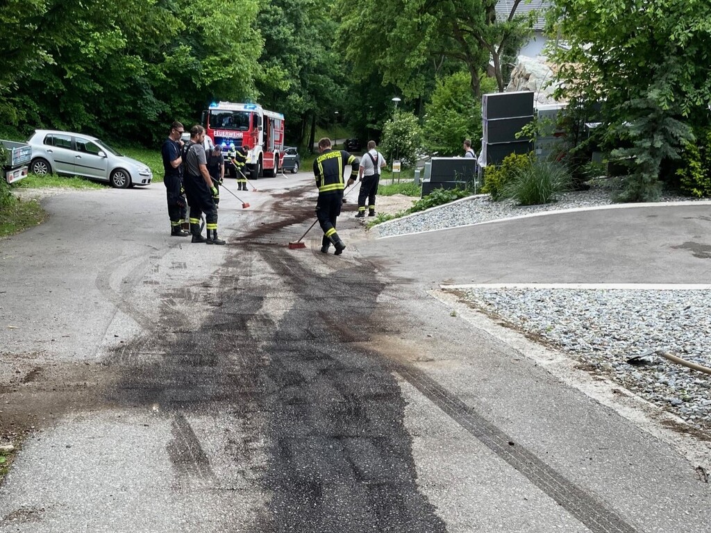 Dieselaustritt am Henningerweg