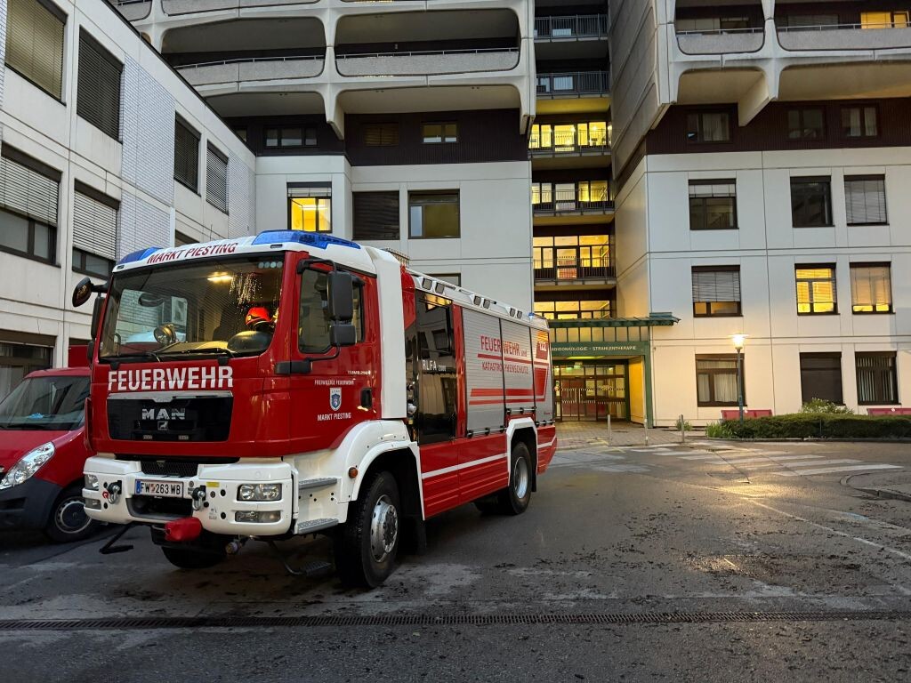 Unwettereinsatz in Wiener Neustadt