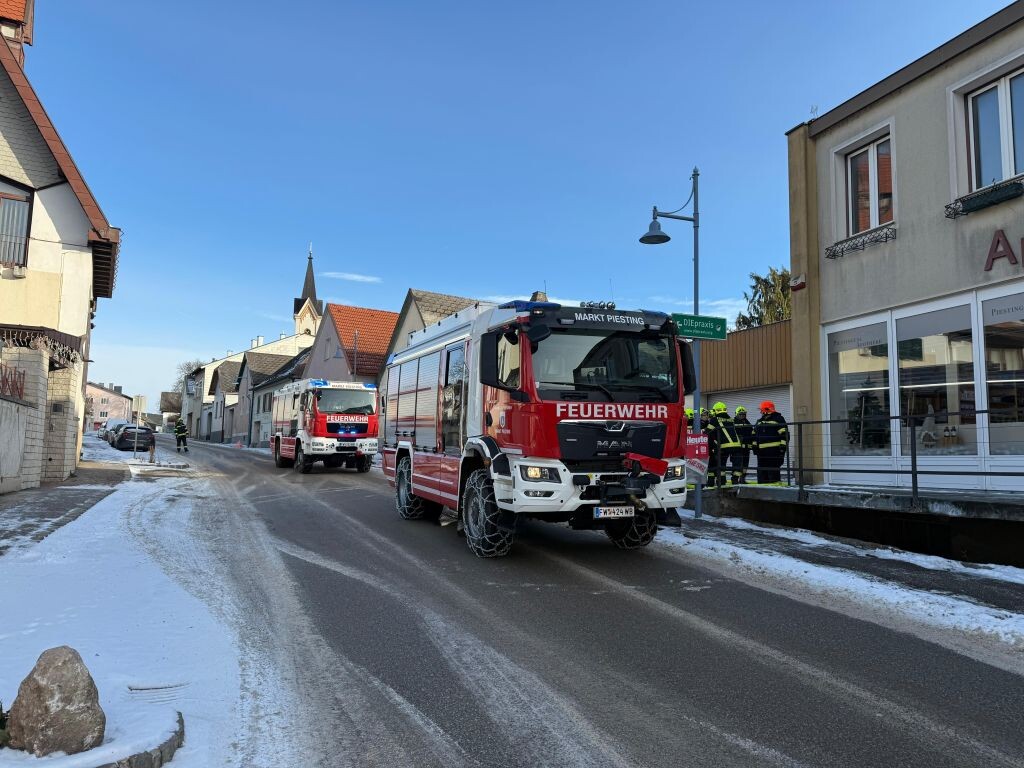 Rauchentwicklung bei Apotheke