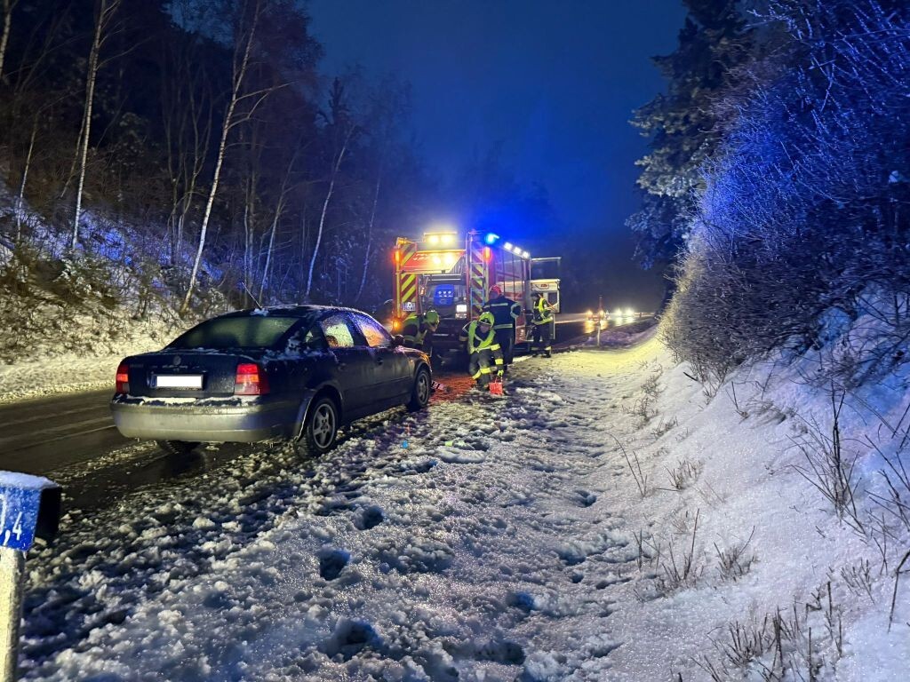 Fahrzeugbergung auf der B21