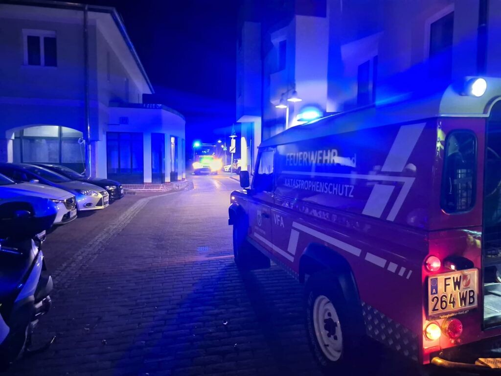 Ölspur im Ortszentrum